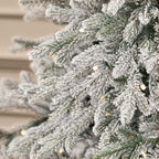 7.5 ft KenFraser Flocked Christmas Tree
