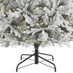7.5 ft KenFraser Flocked Christmas Tree