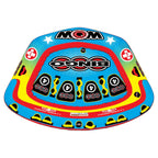 WOW World of Watersports 14-1080 Bingo 4 Inflatable, Secure Cockpit Seating Towable, Front and Back Tow