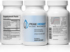 Peak Height Growth Supplement - Once Daily Height Growth Maximizer for Kids, Teens, Women and Men - US Doctor Developed Height Growth Pills for Permanent Height Increase - Year Supply (12 Pack)