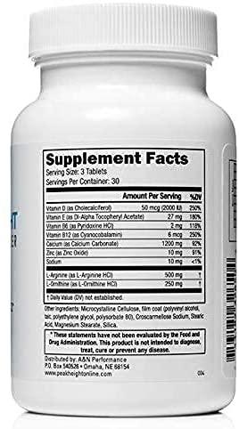 Peak Height Growth Supplement - Once Daily Height Growth Maximizer for Kids, Teens, Women and Men - US Doctor Developed Height Growth Pills for Permanent Height Increase - Year Supply (12 Pack)