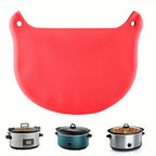 Silicone Slow Cooker Liners, Reusable CooLiner For 6-8 Quarts Slow Cooker, Leakproof Dishwasher Safe Cooker Bags Liners For Oval Or Round 7 8QT Slow Cooker.
