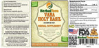 Vana Holy Basil (Ocimum sp.) Tincture, Organic Dried Leaves Liquid Extract (Brand Name: HerbalTerra, Proudly Made in USA) 20x4 fl.oz (20x120 ml)