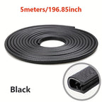 Car Door Protector Decoration Strip, Universal Auto Door EdBumper Protector Stickers Anti-Scratch Car Styling Moulding Strip