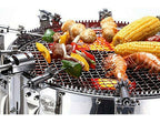 Barbeque Grill Uncle Roast Automatic Rotisserie Silver 860022
