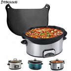 Silicone Slow Cooker Liners, Reusable CooLiner For 6-8 Quarts Slow Cooker, Leakproof Dishwasher Safe Cooker Bags Liners For Oval Or Round 7 8QT Slow Cooker.