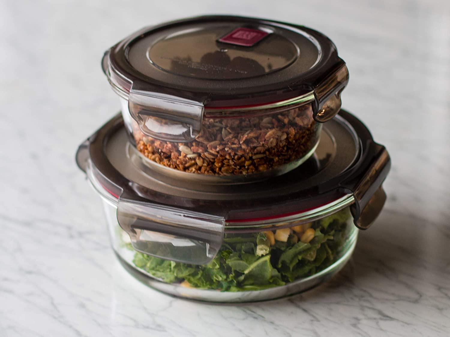 ZWILLING Gusto Food Storage Container, 1.37-qt, clear