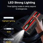 Portable Multi Function Emergency Booster Car Emergency Mobile Power Battery Charger 12V Car Jump Starter Gasoline Diesel Car Starter Upgrade