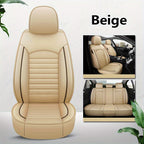 5-seat All-inclusive Car Seat Cover PU Leather Four Seasons Universal Car Seat Protector Compatible With Five-seat Car Pickup Truck SUV Off-road