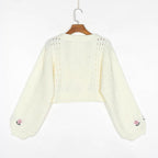 woman's sweater embroidery top