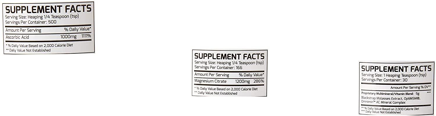 TRI-Start 30 Day Supply Health Kit by Dr Farrah World Renown Medical Doctor | Includes 3X Boston C Concentrate - 1x MEGA-DOSE Vitamin C - 1x Pixie DUST Magnesium |