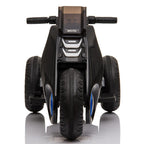 Kids 6V Electric 3-Wheel Motorcycle Ride On Toys, Battery Power Motorized Kids Ride On Motorcycle Bike, Double Drive Kids Dirt Bike Toddler Toys Cars Christmas Gifts for Boys Girls 2-6, Black, Q6930