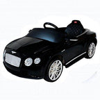 Licensed Bentley Continental GT Kids Ride On Toy/Car W/Remote Control-Black