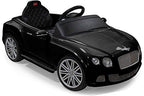 Licensed Bentley Continental GT Kids Ride On Toy/Car W/Remote Control-Black