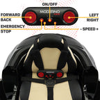 2023 Licensed Mercedes AMG 12V Battery Ride on Toy Car w/ Dining Table, LED Lights, Openable Doors