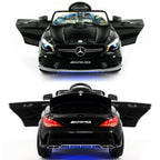 2023 Licensed Mercedes AMG 12V Battery Ride on Toy Car w/ Dining Table, LED Lights, Openable Doors
