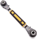 Peixiang Sturdy 8 in 1 6-32mm Double Ended Wrench Hex Socket Spanner Household Wrench Universal Hand Tool Hardware Tool Kits Safety