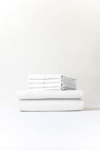 King 6 Piece Sheet Set - Breathable &amp; Cooling Bed Sheets - Hotel Luxury Bed Sheets for Women, Men, Kids &amp; Teens - Comfy Bedding w/ Deep Pockets &amp; Easy Fit - Soft &amp; Wrinkle - King White Sheets