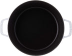 STAUB Cast Iron Round Cocotte Dutch Oven, 5.5-quart, White, Made in France