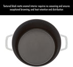 STAUB Cast Iron Round Cocotte Dutch Oven, 5.5-quart, White, Made in France