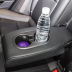 8sanlione 2 Pack Car Cup Holder Coasters, 2.75 Inch Non-Slip PVC Insert Cup Coaster, Anti-Scratch Auto Cup Mats for Women Men, Vehicle Interior Accessories for Car, SUV, Truck (D Deep Purple/2PCS)
