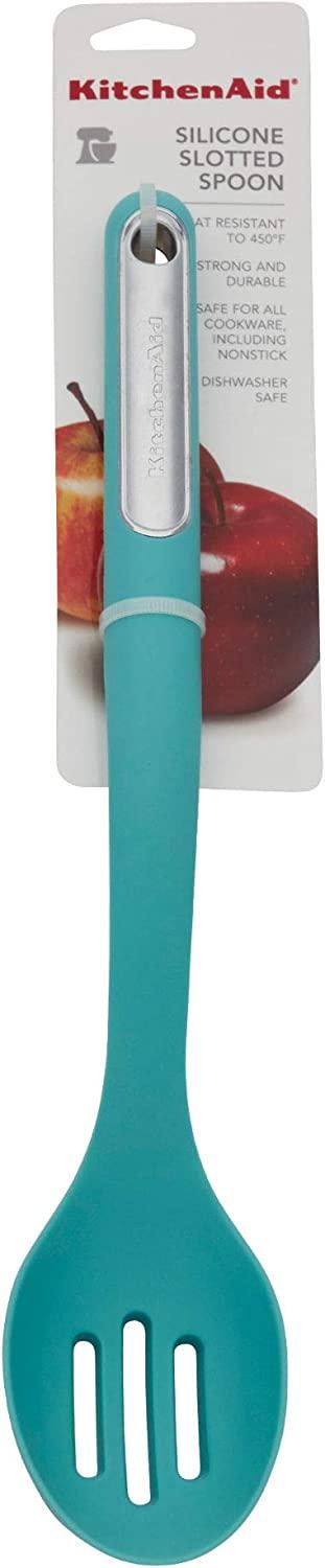 KitchenAid Slotted spoon, 13.5 inches, Aqua