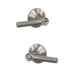 Broadway Satin Nickel Keyed Entry Door Lever