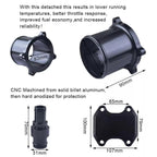 EGR Cooler Throttle Valve Delete Kit For Dodge RAM 2500 3500 6.7L L6 6.7L Cummins 2010-2014 Diesel