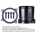 EGR Cooler Throttle Valve Delete Kit For Dodge RAM 2500 3500 6.7L L6 6.7L Cummins 2010-2014 Diesel
