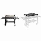 1825 36" Accessory Griddle with Side Shelf, Accessory Griddle + Griddle Grill