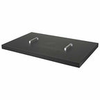 1825 36" Accessory Griddle with Side Shelf, Accessory Griddle + Griddle Grill