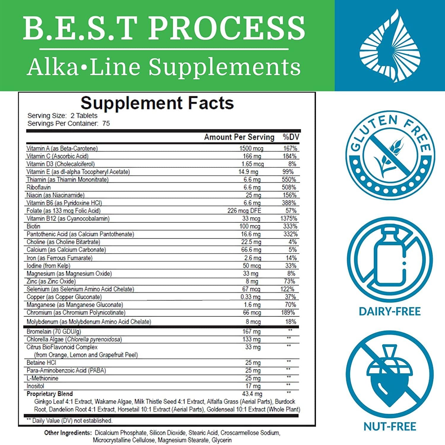SuperV (12 Pack) Morter HealthSystem Best Process AlkaIine — Energizing & Detoxifying Multivitamin — Vitamins & Minerals with Digestive Enzymes, Superfoods and Herbs
