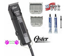 Oster PRO TURBO 111 CLIPPER SET #1 & #000 BLADE Heavy-Duty Hair Stylist Barber