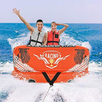 Leader Accessories 3-Person Towable Tube, Front &amp;