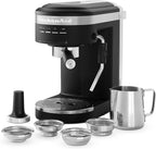 KitchenAid Semi-Automatic Espresso Machine KES6403, Black Matte
