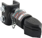 CURT 25329 Channel-Mount Adjustable Trailer Coupler, 2-5/16-Inch Hitch Ball, 12,500 lbs