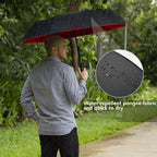 1pc Automatic Anti-Wind Double Layer Commercial LarUmbrella, Diameter 105cm/41.33in