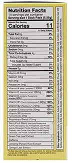 BariatricPal Meta Fuel Thermogenic Antioxidant Herbal Energy Drink Mix - Lemon Lime (12 Pack)