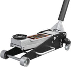 Torin T84025B Hydraulic Low Profile Aluminum and Steel Racing Floor Jack with Dual Piston  Lift Pump, 2.5 Ton (5,000 lb) Capacity, Black