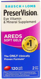 Bausch & Lomb PreserVision 120 Soft Gels (Pack of 10)
