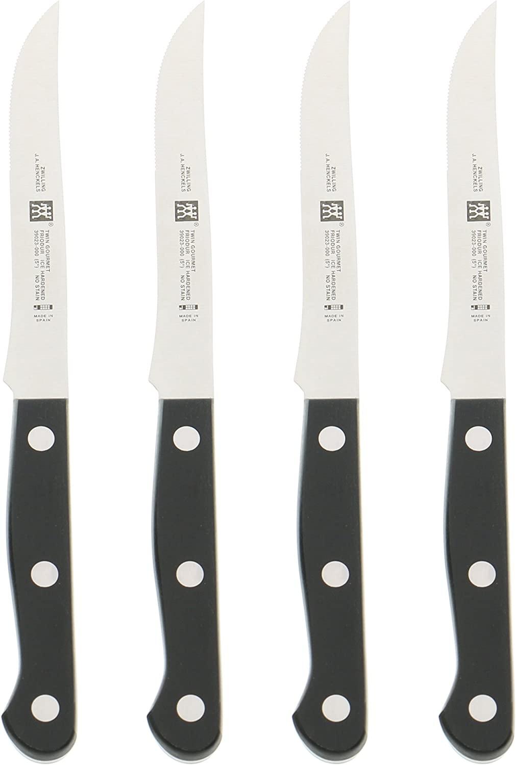 Zwilling J.A. Henckels Twin Gourmet 8-Piece Steak Knife Set with Box