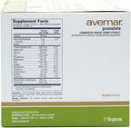 Fermented Wheat Germ Extract - Authentic Avemar™ Granulate - FWGE, Super Concentrate, Avemar Pulvis™, Daily Immune and Cell Support, Natural, Instant Drink Mix, 6 Boxes 30 Packets Per Box