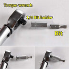 LFDHSF Screwdriver Set, 15 in 1 2-20Nm Torque Wrench Repair Tools Set for Bicycle Household Universal Hand Tools