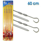 10 Skewer Rotisserie Rack Grill Automatic Rotating Motor Operated BBQ Set