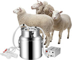 comedragon 14L Cow Pulsation Vacuum Electric MilMachine with Massage, Portable Farm Supplies for Sheep, Nigerian Dwarfs, Nubian Mix