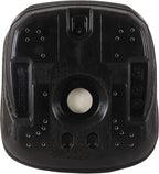 Complete Tractor Seat 3010-0058 Black Medium Back 15" Height, Plastic Pan 18" Wide