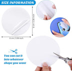 outus self-adhesive vinyl repair patch plastic repair patches kit for swimming pools inflatable boats products (30 pieces, 6 x 6 cm)