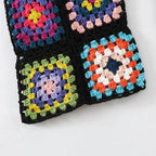 drawstring high waist crochet pants