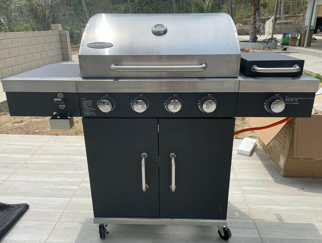 Brand Multifunctional Courtyard Outdoor BBQ Oven Gas BBQ Grill 27.5"x16.5"