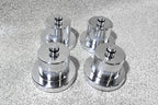 Team 1EV Billet Aluminum Heavy Duty Lifting Jack Pad Pucks for Rivian R1T / R1S (4 Pucks, Include Case)